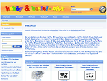 Tablet Screenshot of hobby-bastel-mix-shop.de
